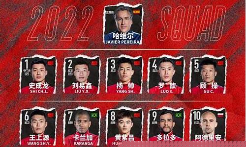 中超足球队名单-中超国家队最新名单