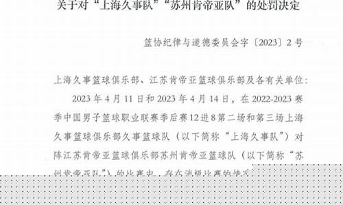 篮球协会的章程-篮球协会纪律条例