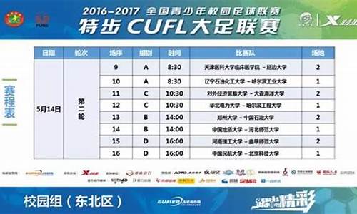 2014-2015特步大学生足球联赛-特步cufl大足联赛北